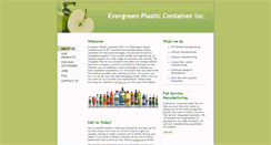 Desktop Screenshot of evergreenplastic.com